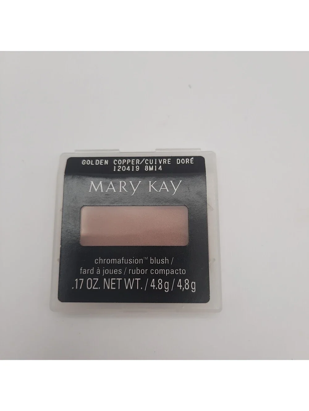 Mary Kay Chromefusion Blush Golden Copper .17oz New